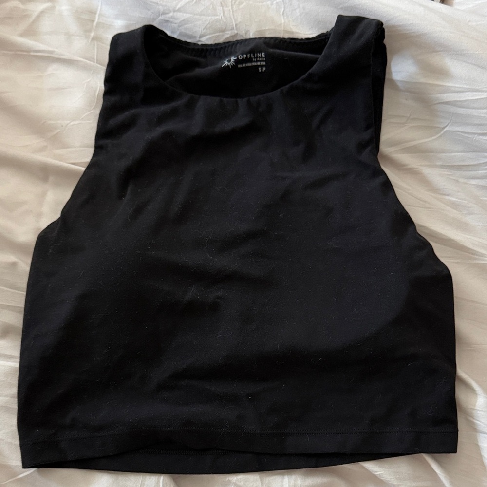 Aerie Black Tank Top